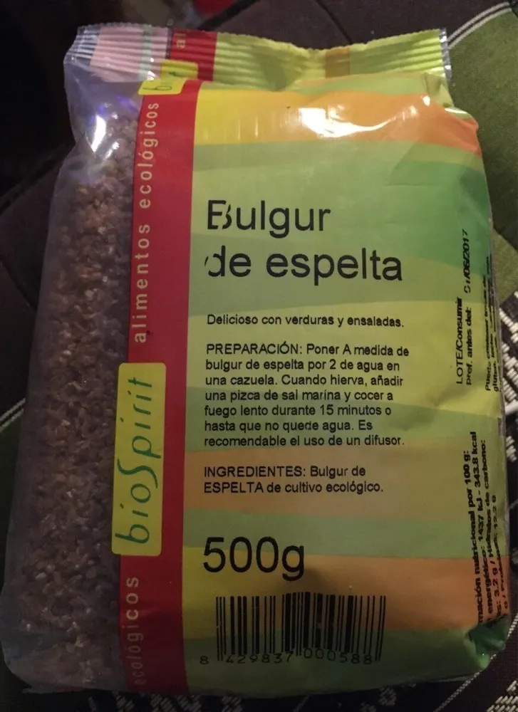 Bulgur de espelta