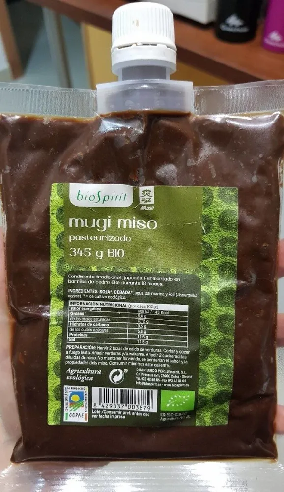 Mugi miso pasteurizado