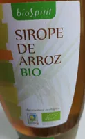 Sirop de riz Bio
