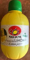 Zumo de limon