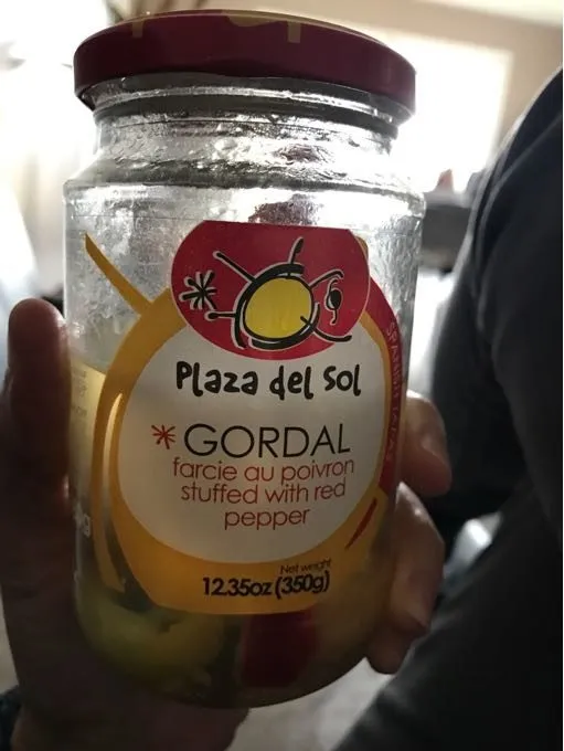 180G Olives Vertes Farcie Poivrons Plaza Del