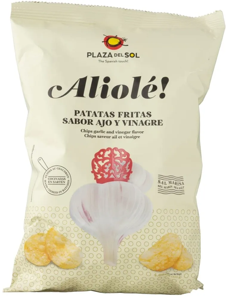 Aliolé! Patatas fritas sabor ajo y vinagre