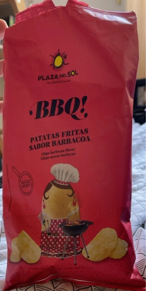 Patatas fritas sabor barbacoa