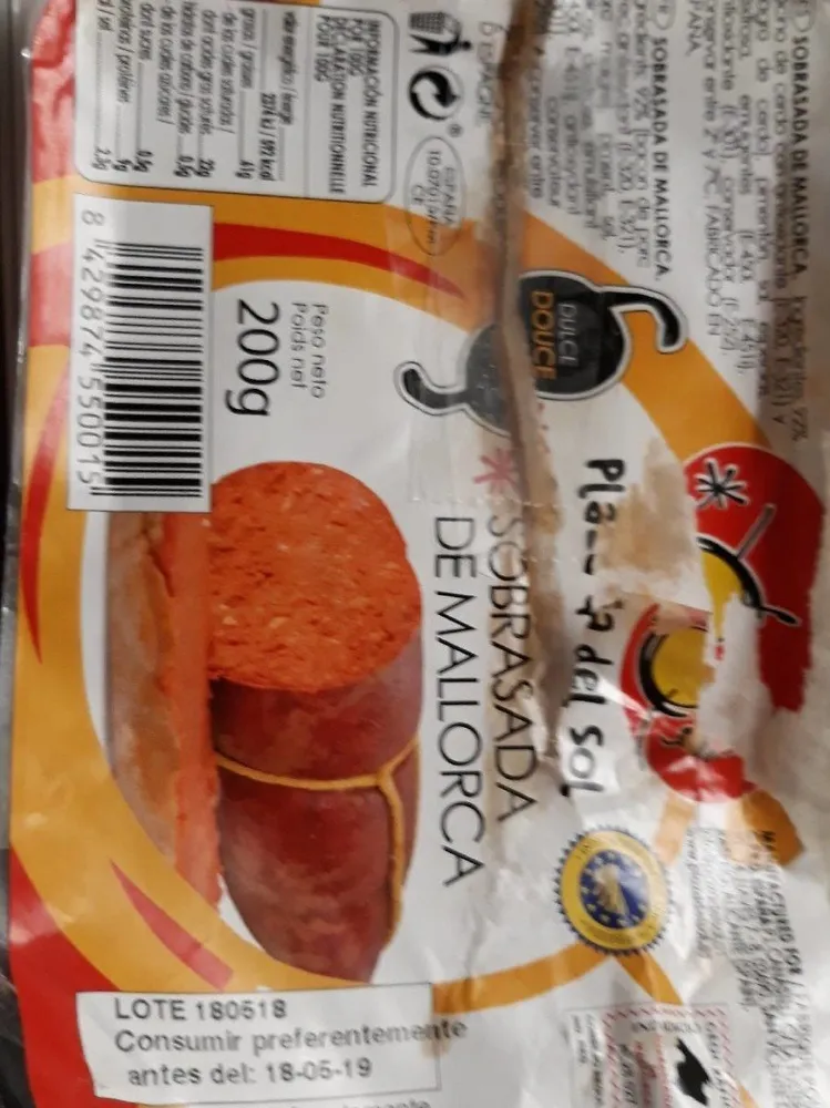 Sobrasada de mallorca