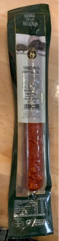 Chorizo velita iberico bellota