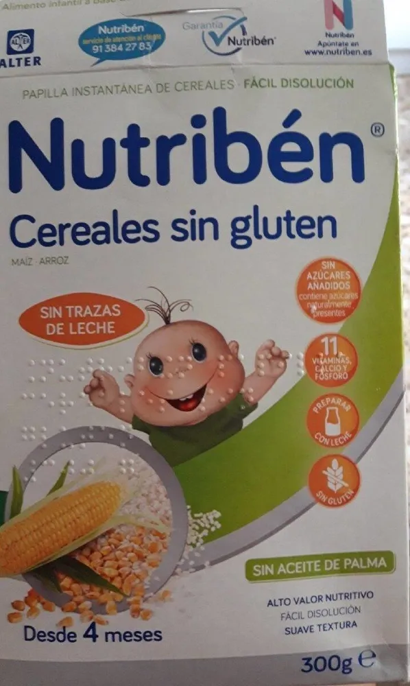 Nutriben Cereales sin gluten