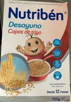 Desayuno copos de trigo