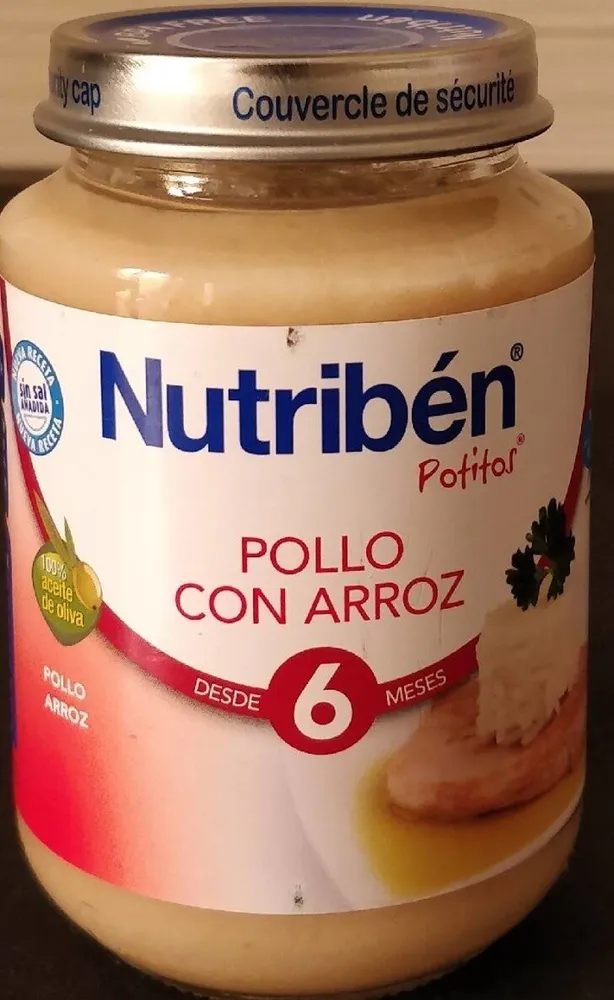 Potito pollo con arroz