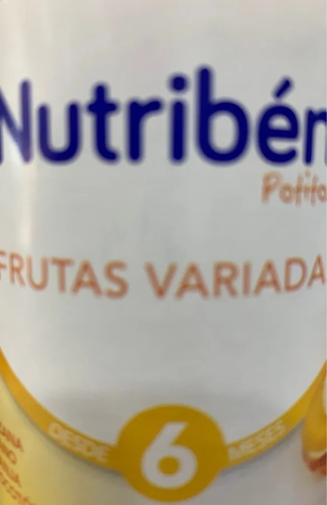 Nutriben potito frutas variadas
