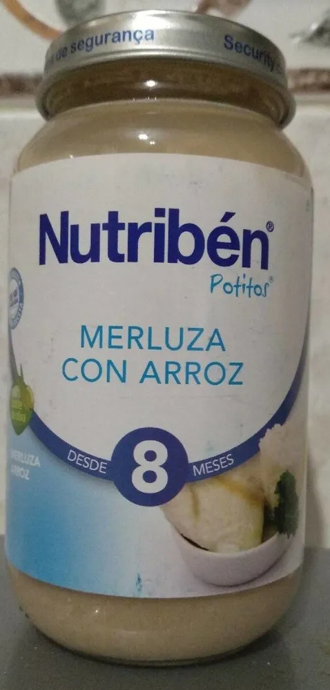 Potito de merluza con arroz