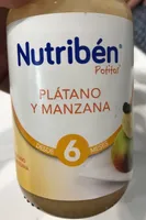 Platano y manzana