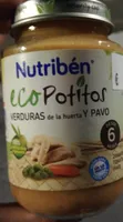 EcoPotito Verduras de la Huerta y Pavo