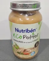 Eco potitos verduras de la huerta