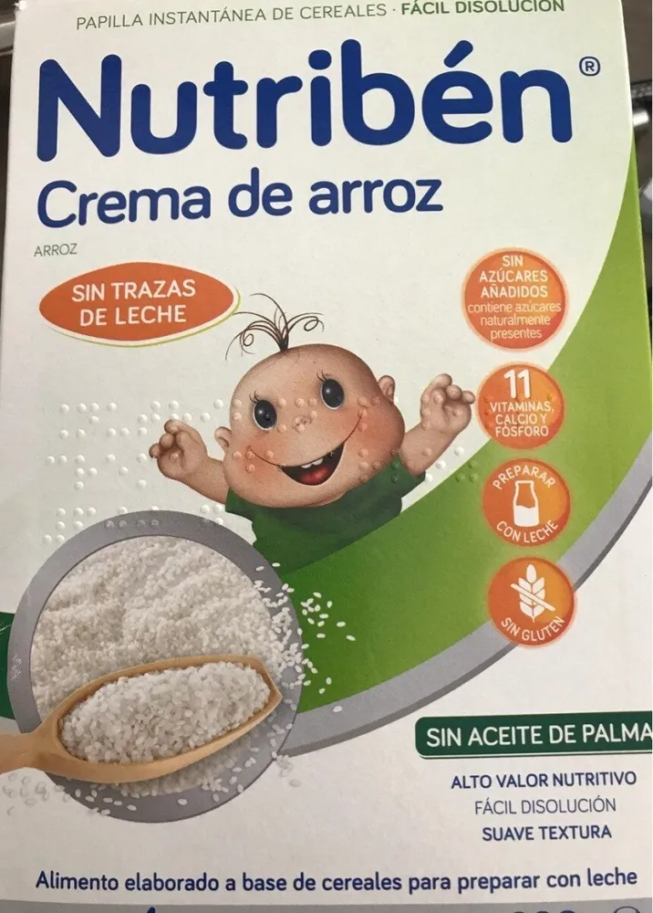 Crema de arroz