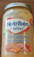 Nutriben potitos Pollo y ternera con verduritas