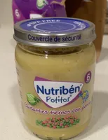 Nutriben potito guisantes tiernos con jamon