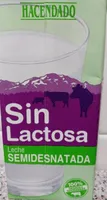 Leche semidesnatada sin lactosa