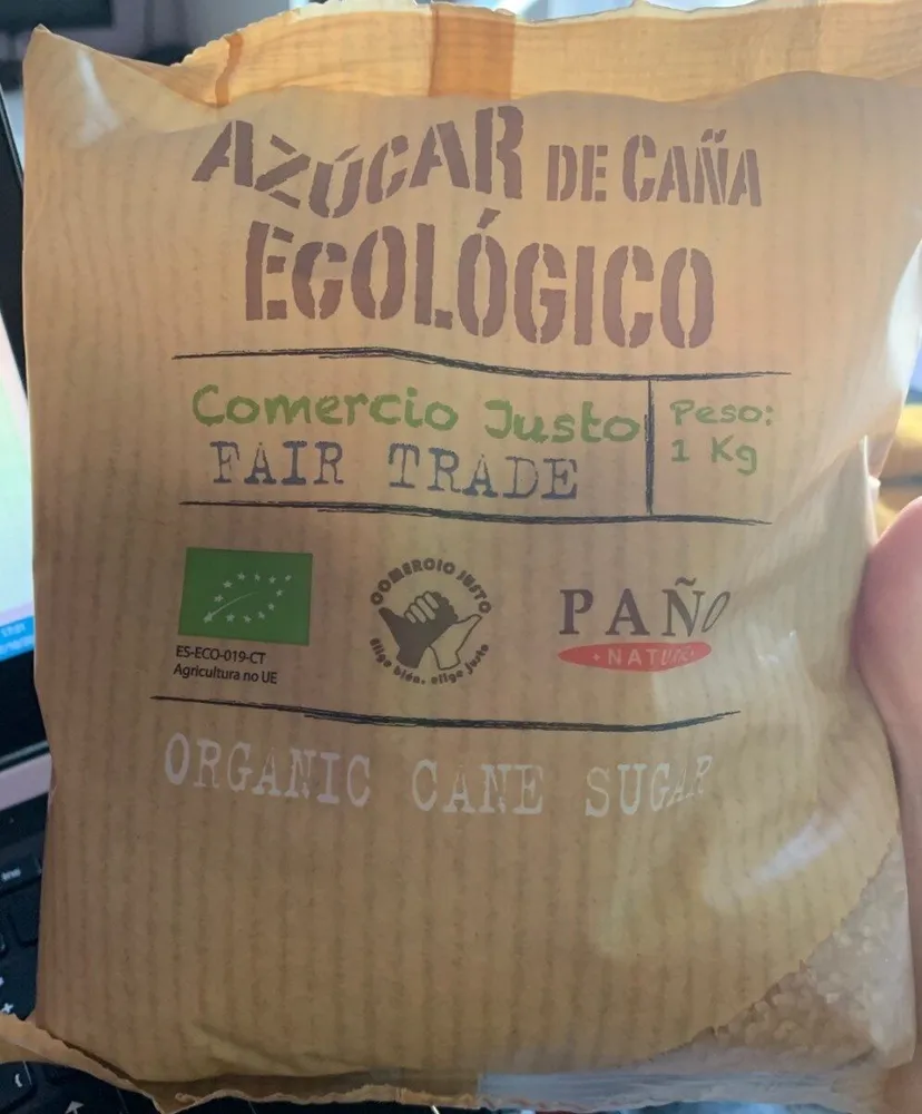 Azúcar moreno ecológico envase 1 kg