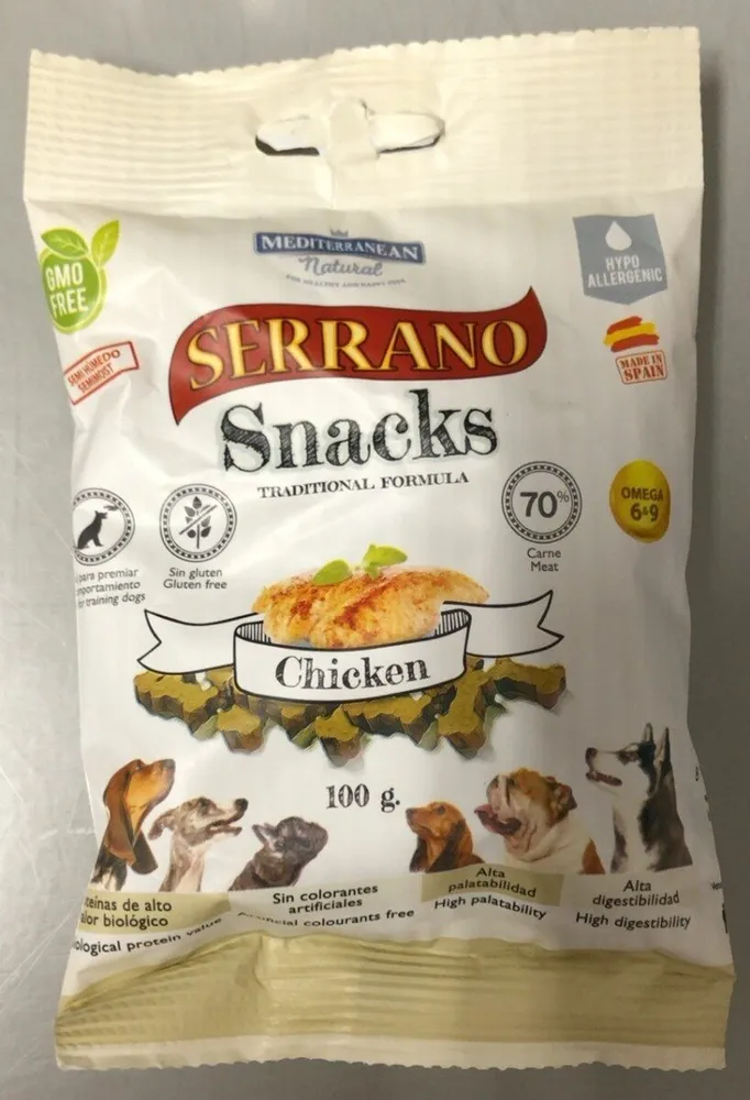Serrano, snacks chicken