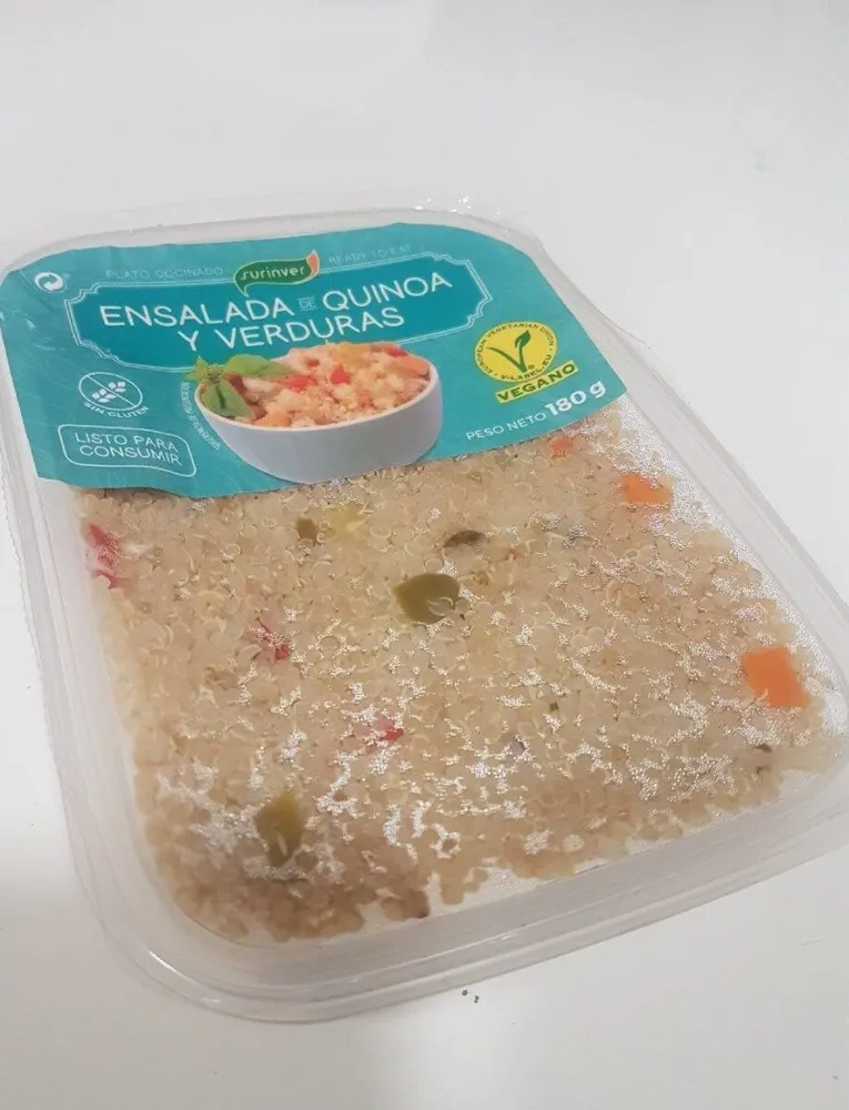Ensalada de quinoa y verduras