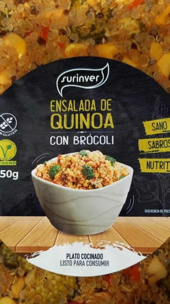 Ensalada de quinoa con brócoli