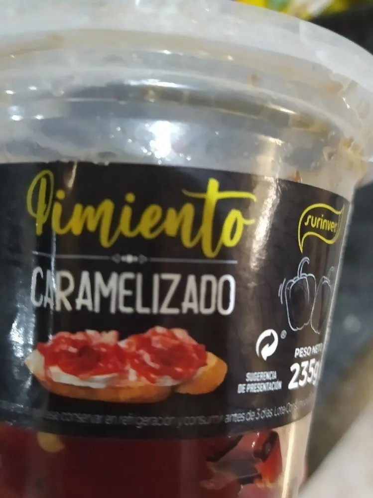 Pimientos caramelizados