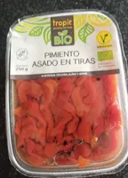 Pimientos asados en tiras