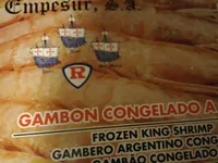Gambón congelado a bordo