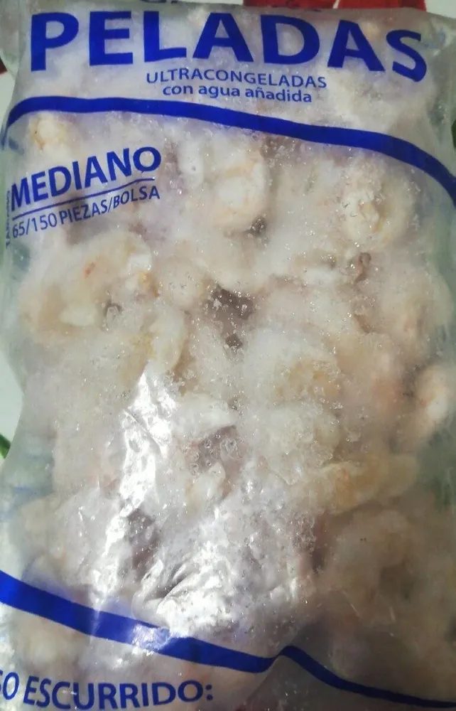 Gambas peladas