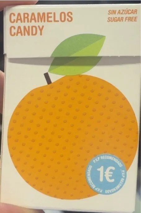 Caramelo de mandarina