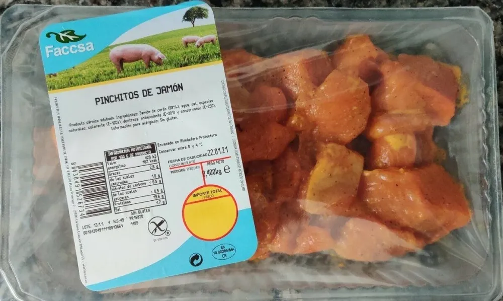Pinchitos de jamón