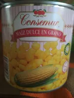 Maiz dulce en grano