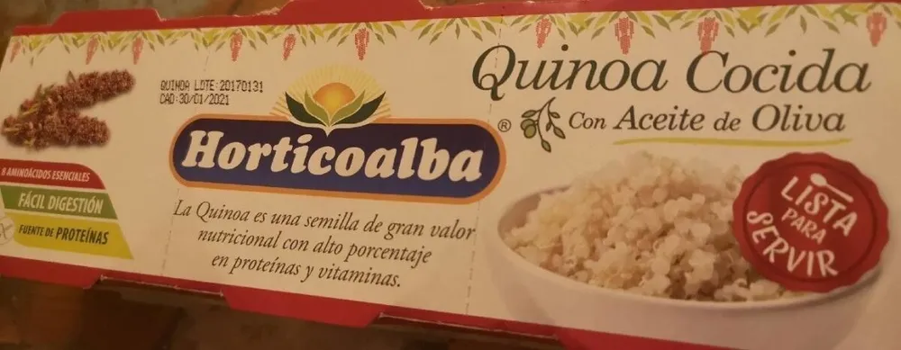 Quinoa cocida