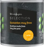 Guisantes al natural muy finos