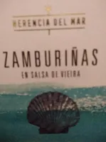 Zamburiñas en salsa de vieira