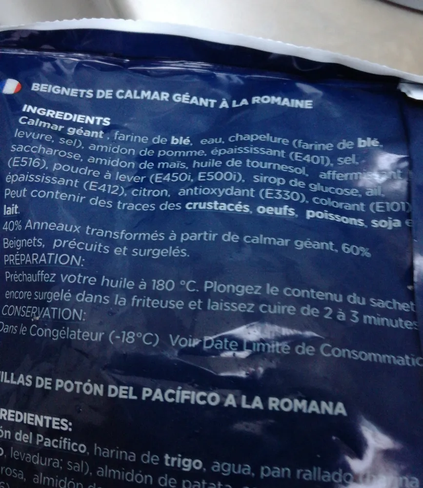 Beignets calmar à la romaine