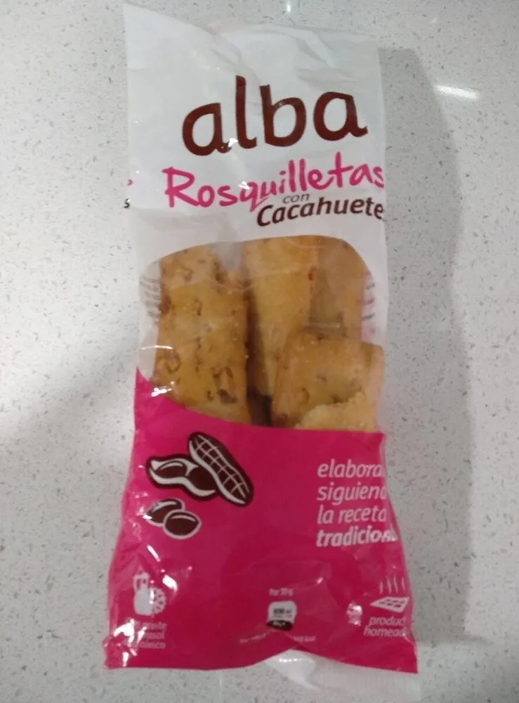 Rosquilleta con cacahuete