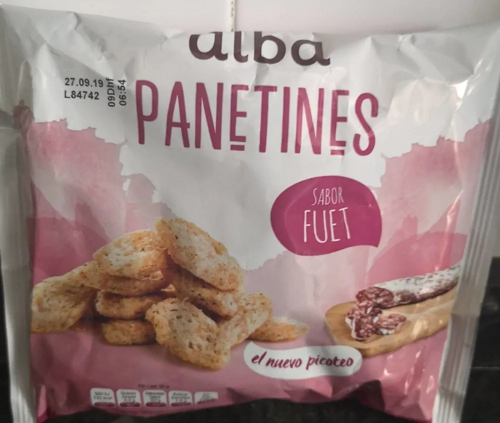 Panetines Sabor Fuet