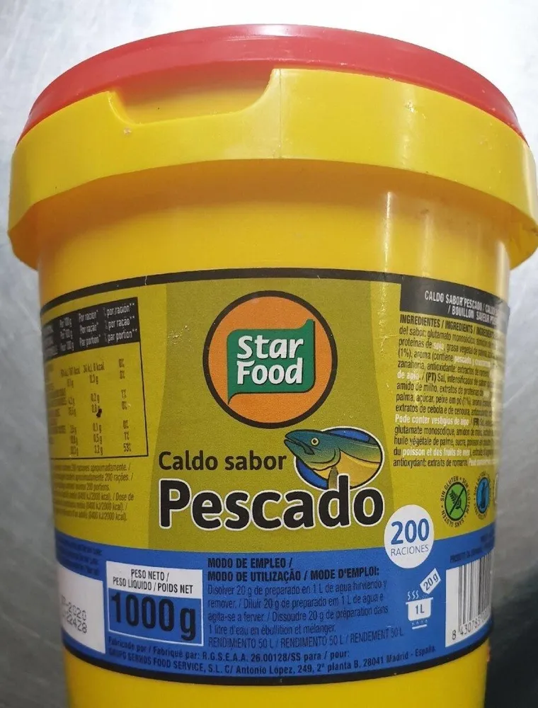 Caldo Sabor pescado