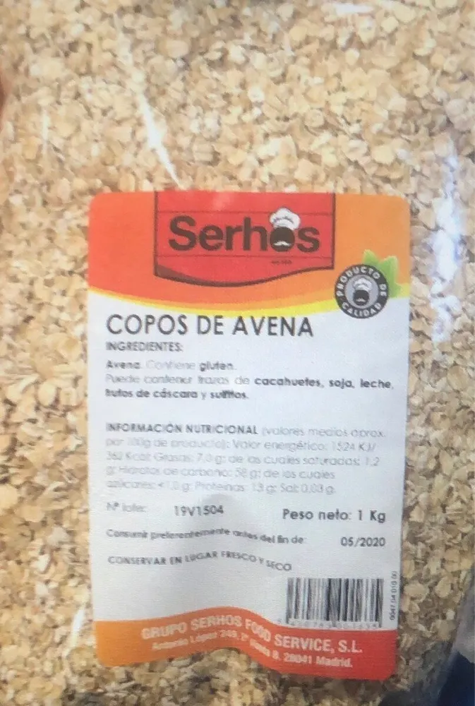 Copos de avena