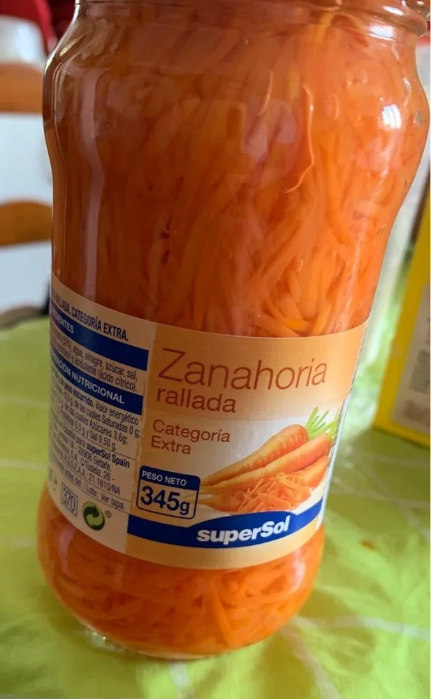Zanahoria Rallada