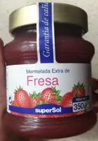 Mermelada extra de fresa