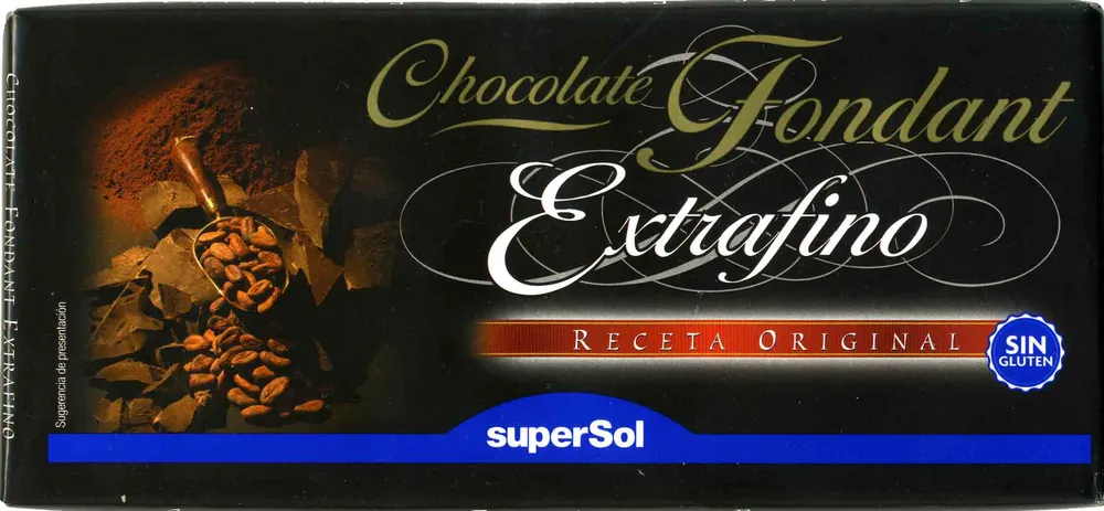 Chocolate fondant extrafino negro 48% cacao