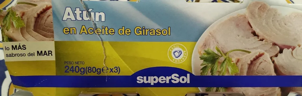 Atún en Aceite de Girasol