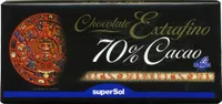 Tableta de chocolate negro 70% cacao