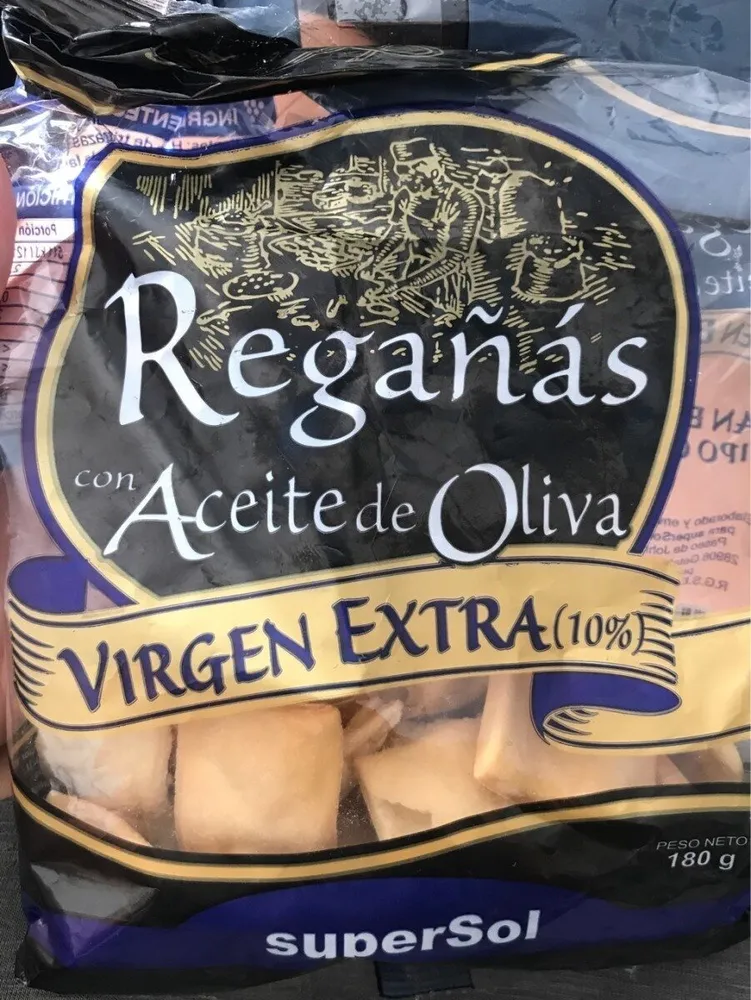Regañas con aceite de oliva (10%)