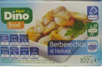 Berberechos al natural
