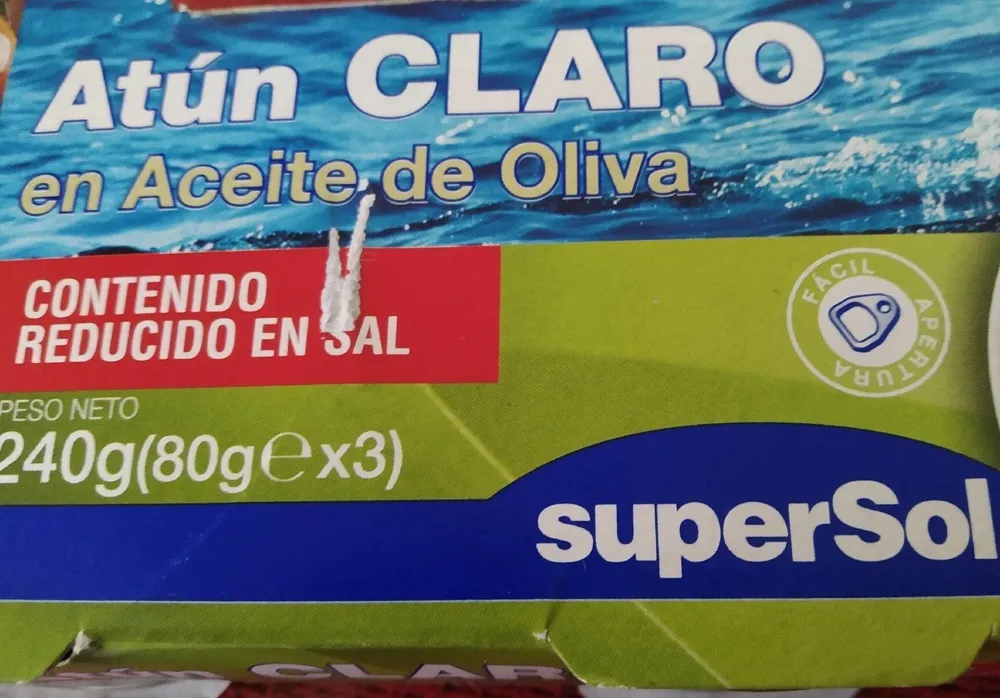 Atún claro en aceite de oliva