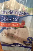 Pan de molde clasico sin corteza