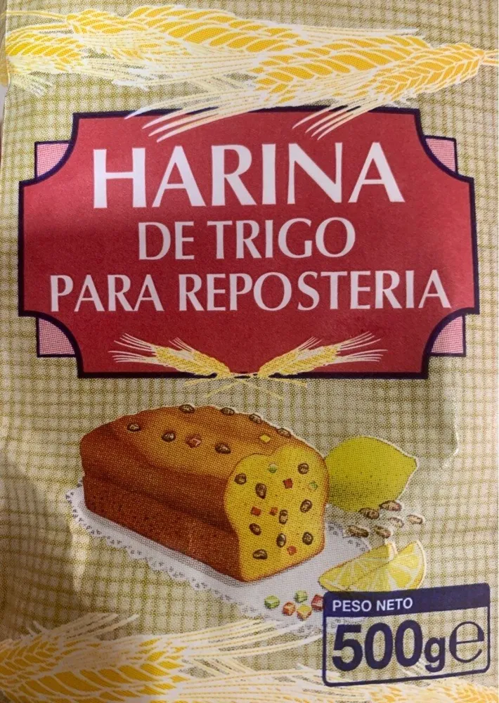 Harina de trigo para repostería